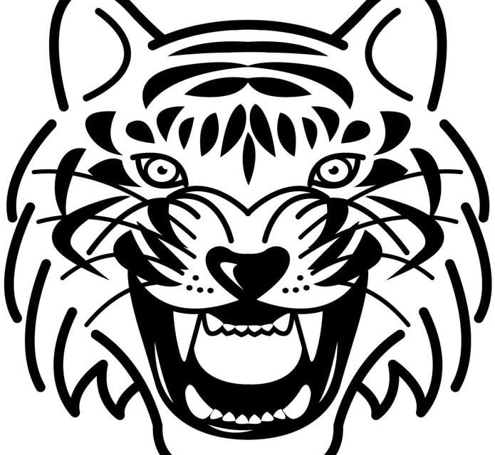 Dibujos para colorear: Tigres