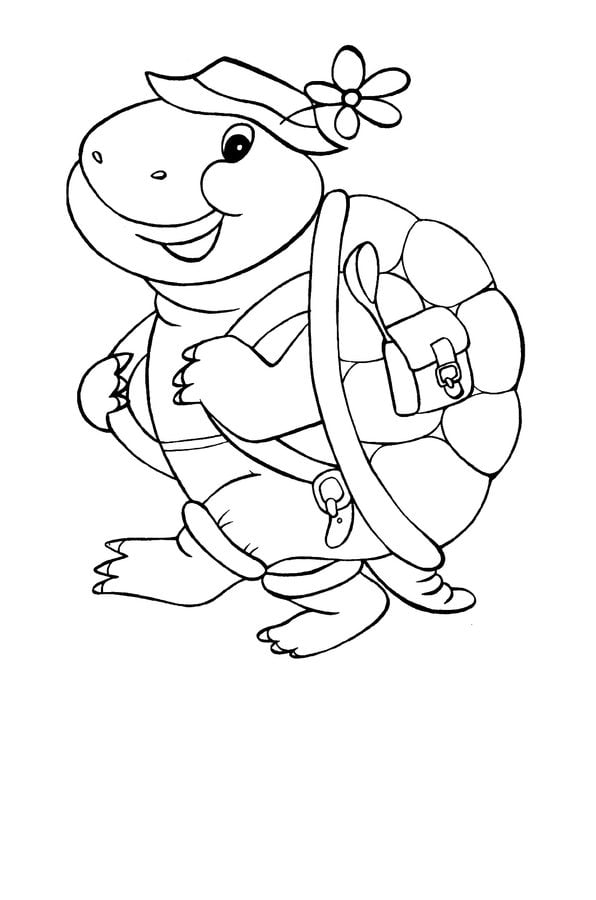 Coloriages: Tortues 92