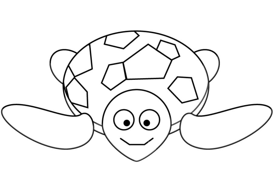 Coloriages: Tortues 84