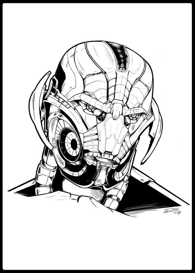 Coloring pages: Ultron 8