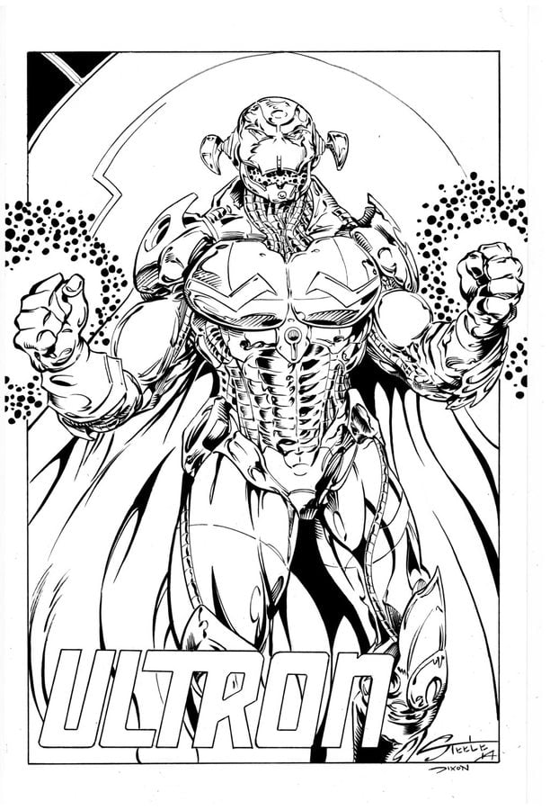 Coloriages: Ultron