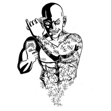 Coloring pages: Victor Zsasz, printable for kids & adults, free