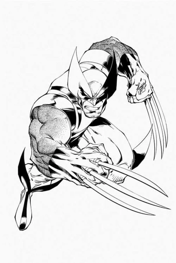 Disegni da colorare: Wolverine 1