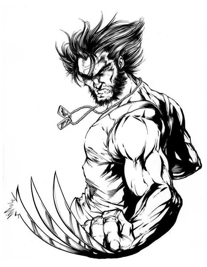 Disegni da colorare: Wolverine 5