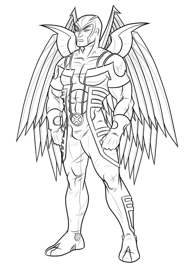 Coloriages: Angel 10