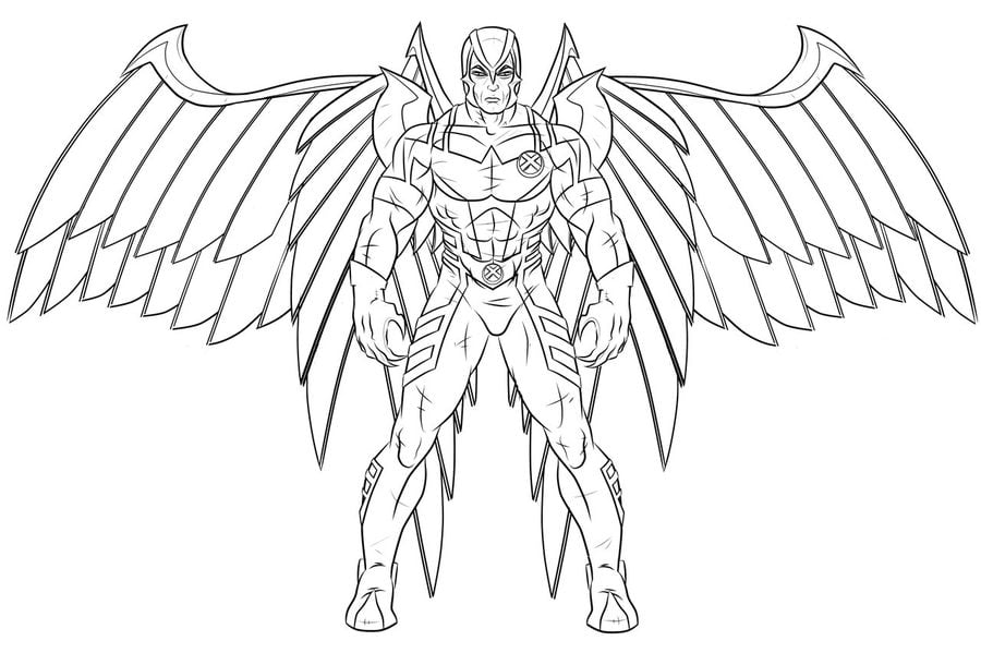Coloring pages: Angel