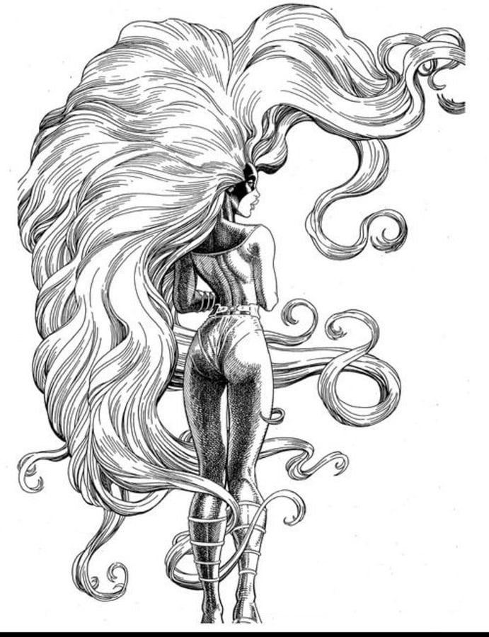 Coloring pages: Medusa