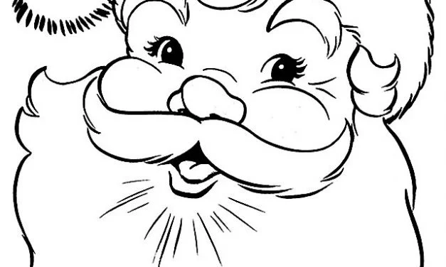 Coloring pages: Santa Claus