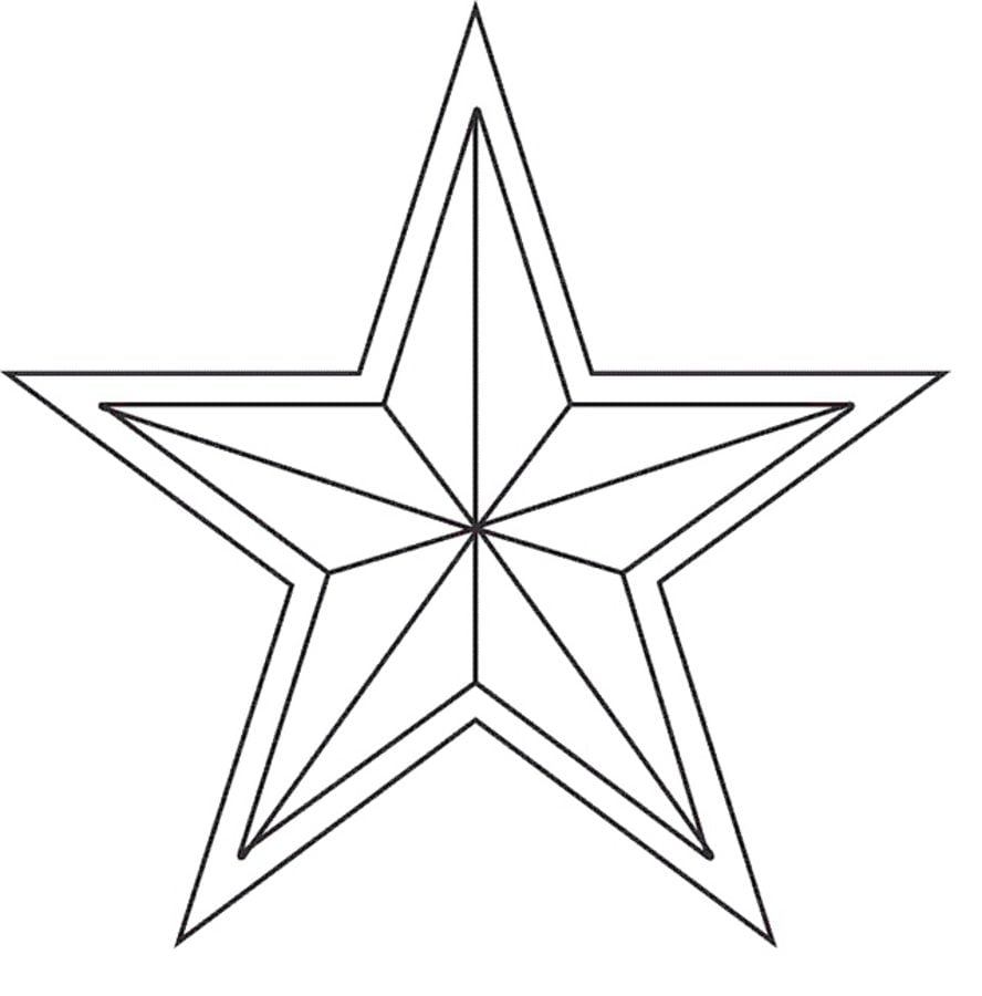 Dibujos para colorear: Estrella