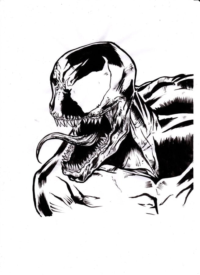 Dibujos para colorear: Venom