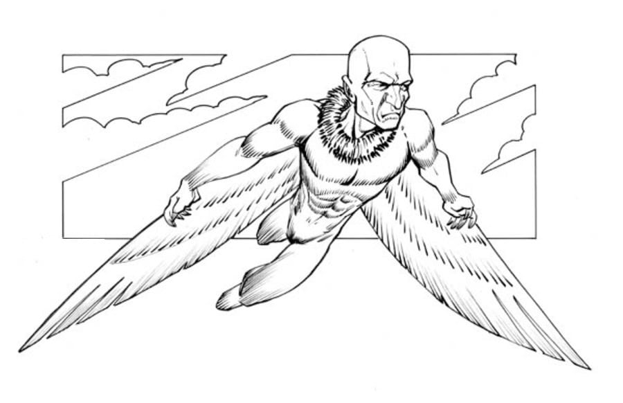 Coloring pages: Vulture