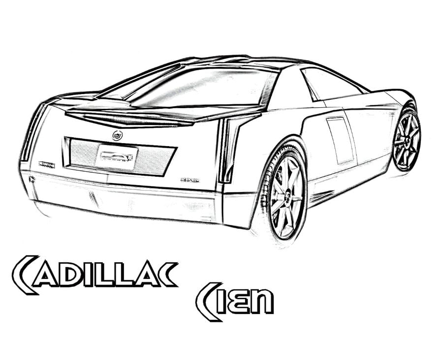 Disegni da colorare: Cadillac