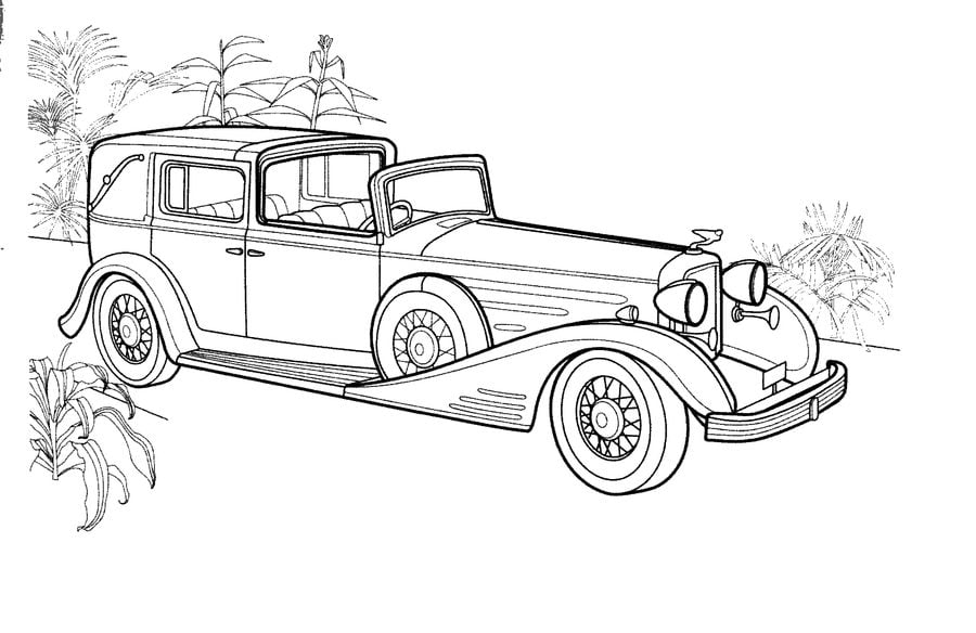 Coloriages: Cadillac