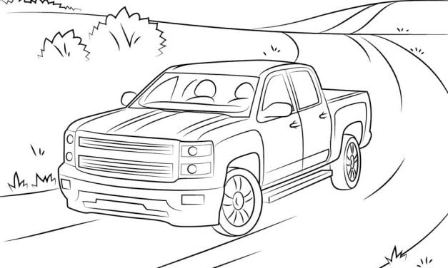 Coloring pages: Chevrolet