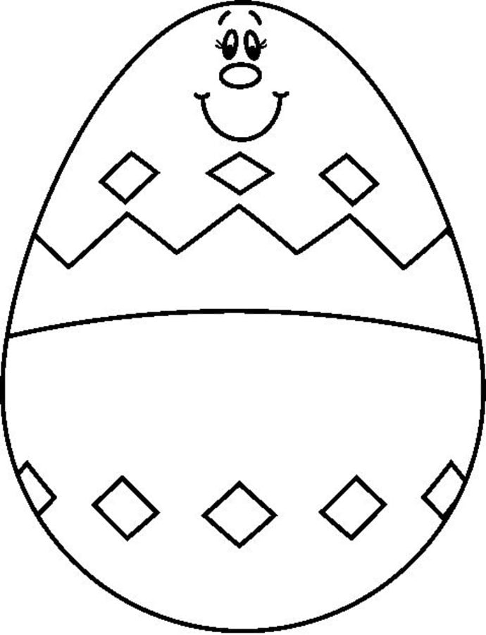 Coloring pages: Easter Eggs 2