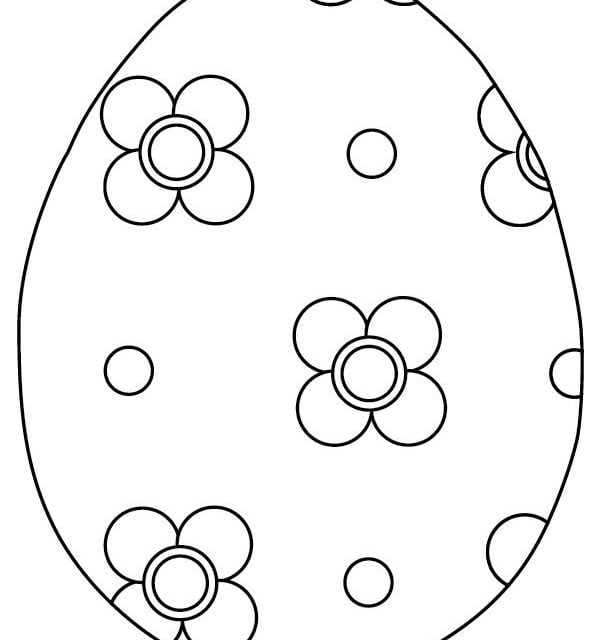 Coloring pages: Easter Eggs