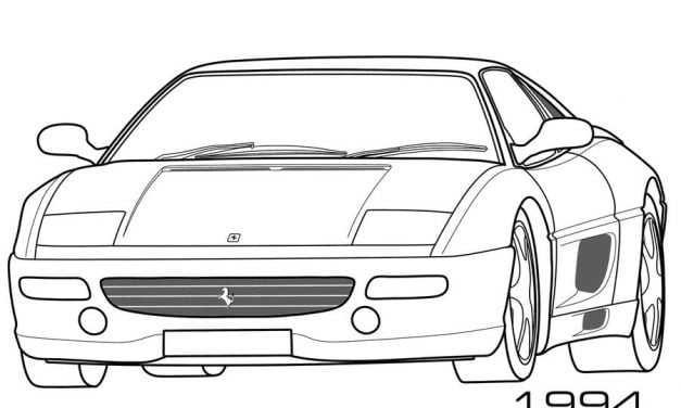 Coloring pages: Ferrari