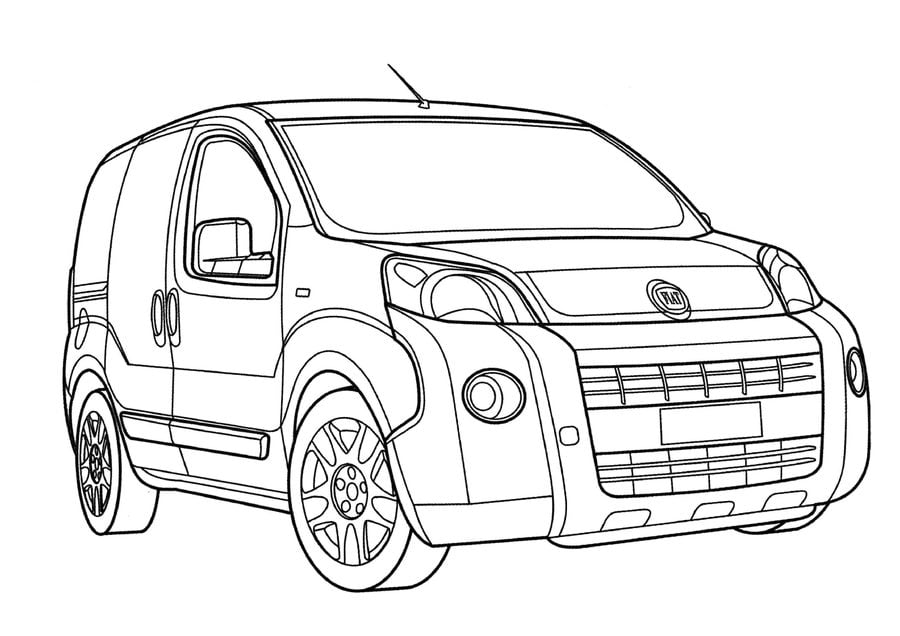 Coloring pages: Fiat