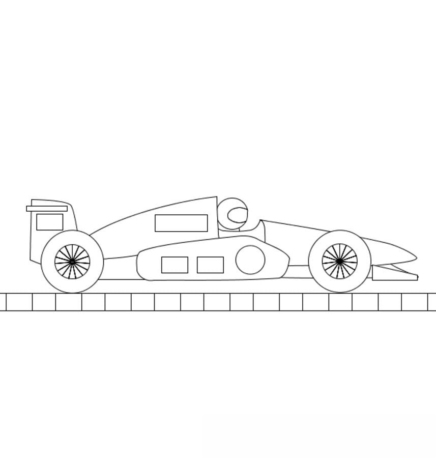 Coloring pages: Formula 1