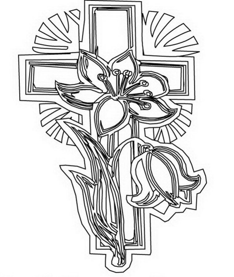 Coloring pages: Good Friday 10