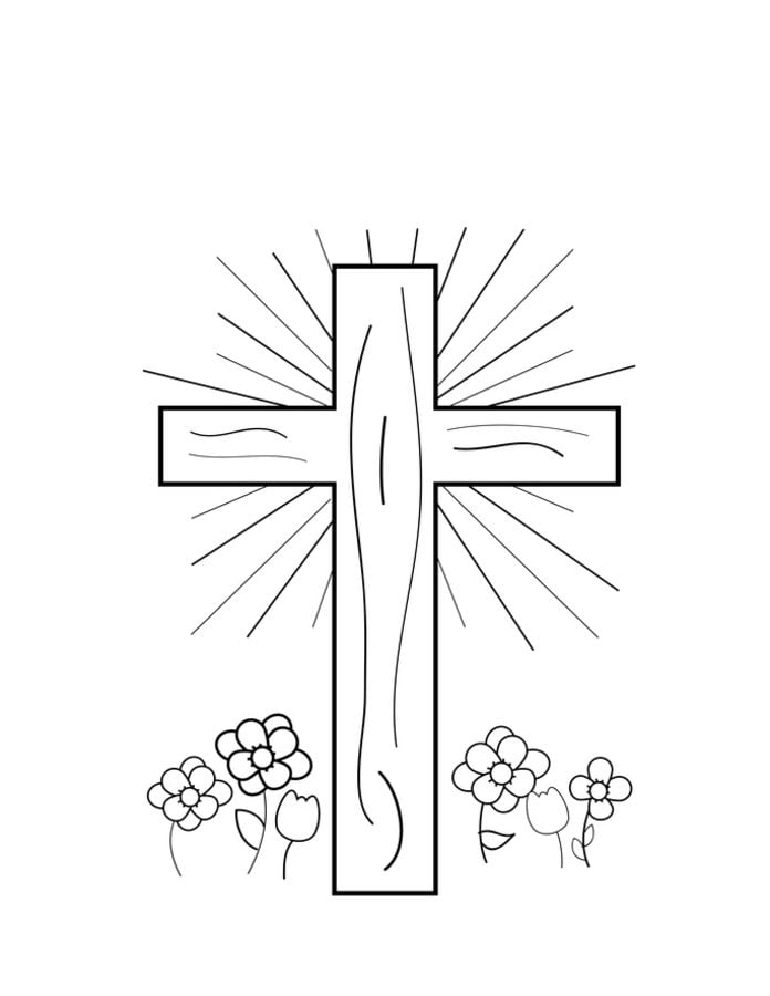 Coloring pages: Good Friday 5