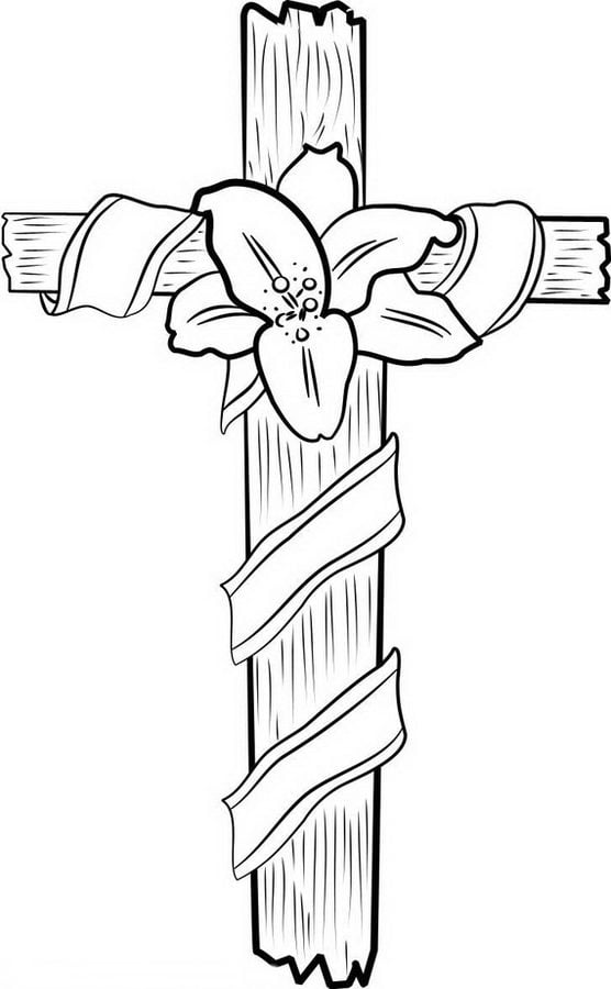 Coloring pages: Good Friday 6