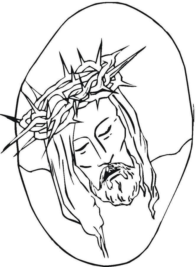 Coloring pages: Good Friday 9