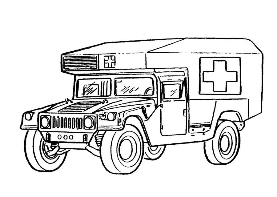 Coloring pages Coloring pages Hummer, printable for kids