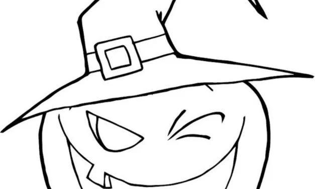 Coloring pages: Jack-O-Lantern