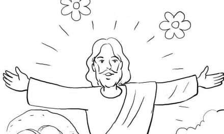 Disegni da colorare: La Resurrezione di Gesù