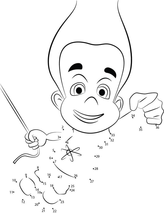 Connect the dots: Jimmy Neutron