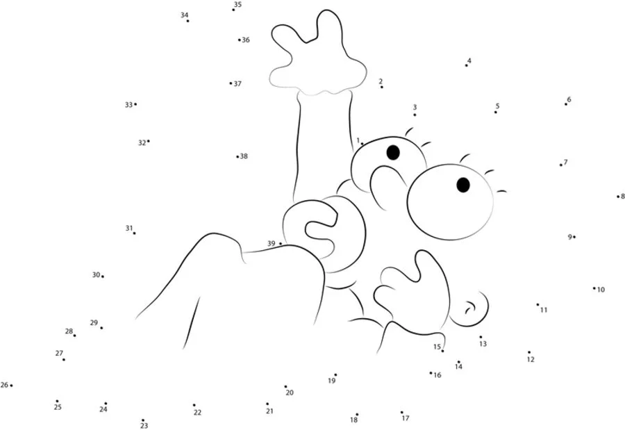 Relier les points: Maggie Simpson 1