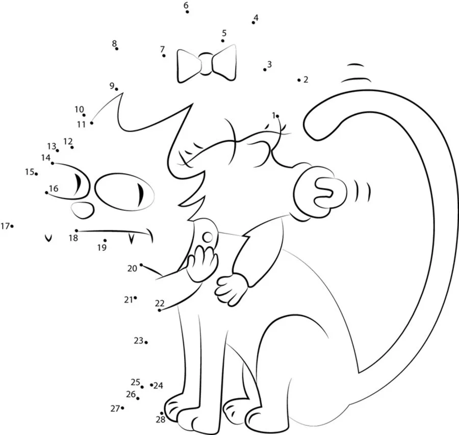 Relier les points: Maggie Simpson 3