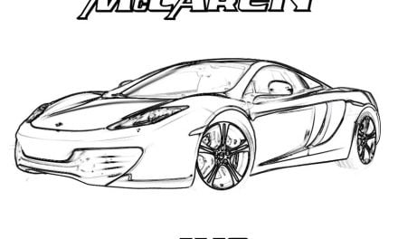 Kolorowanki: McLaren