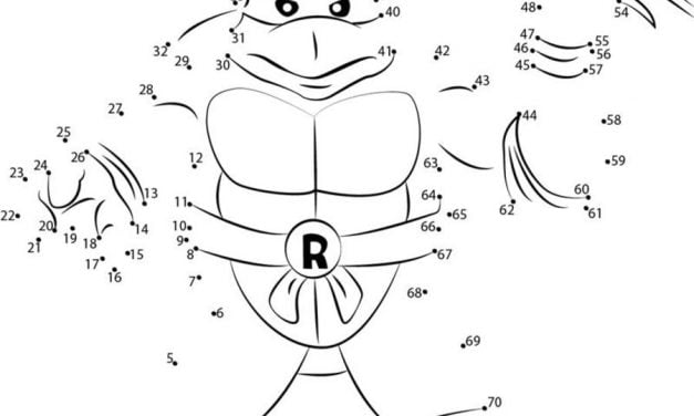 Connect the dots: Ninja Turtles