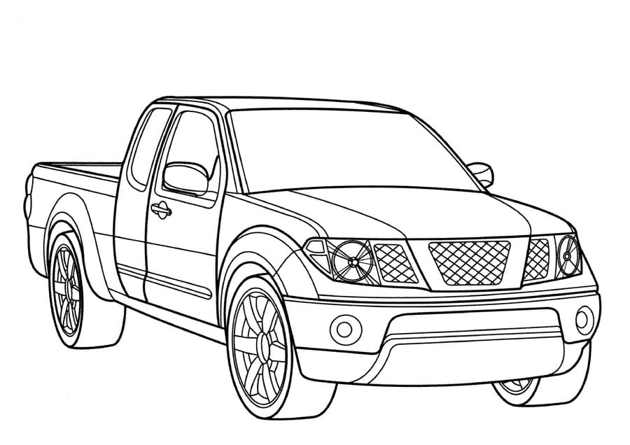 Coloring pages: Nissan