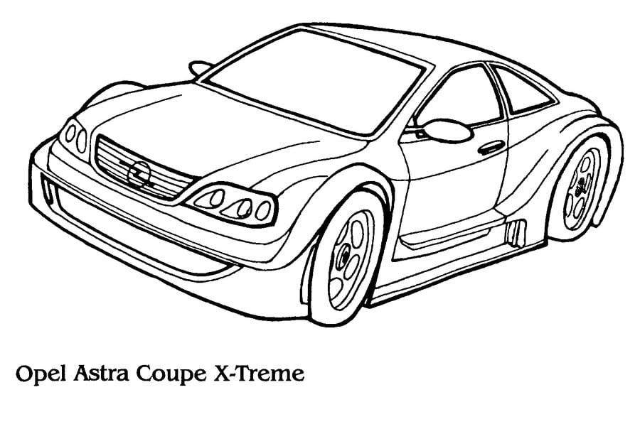 Coloriages: Opel