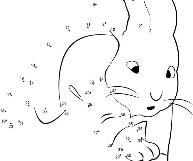 Connect the dots: Peter Rabbit