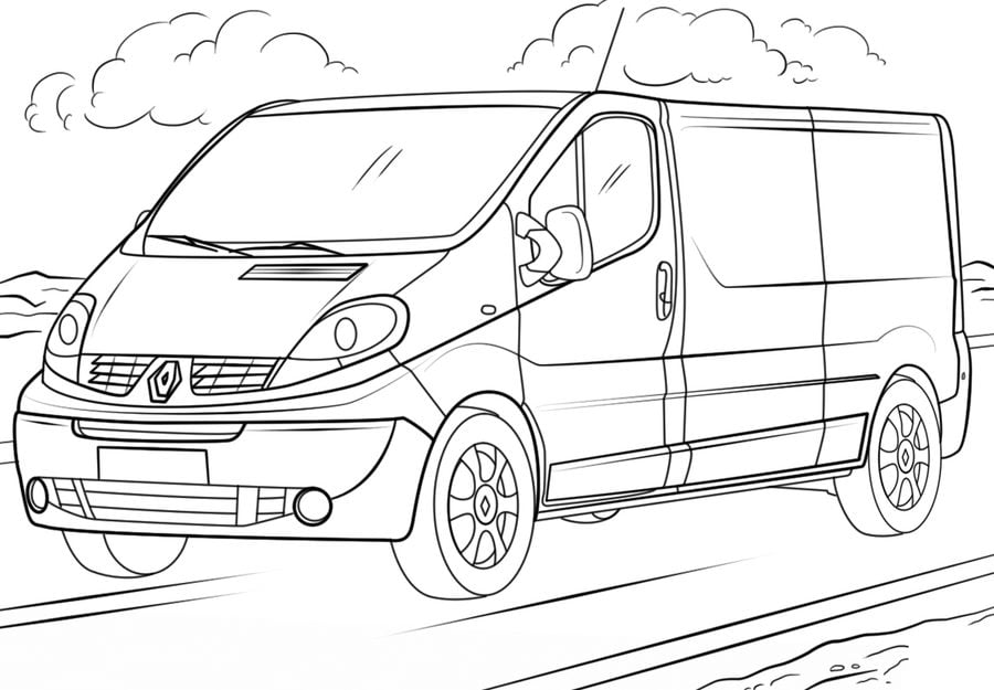Coloriages Renault Imprimable Gratuit Pour Les Enfants Et Les Adultes