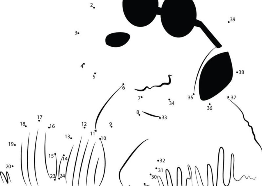 Połącz kropki: Snoopy