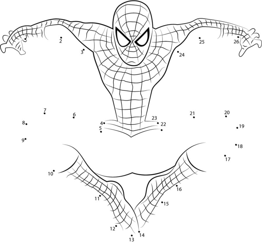Relier les points: Spider-Man