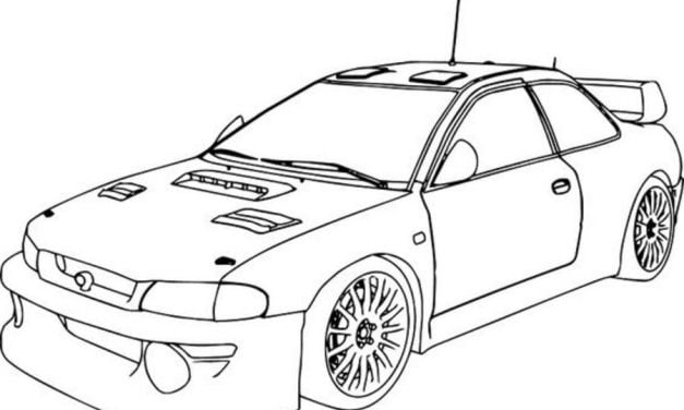 Ausmalbilder: Subaru