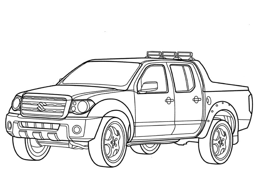 Coloring pages: Suzuki 2