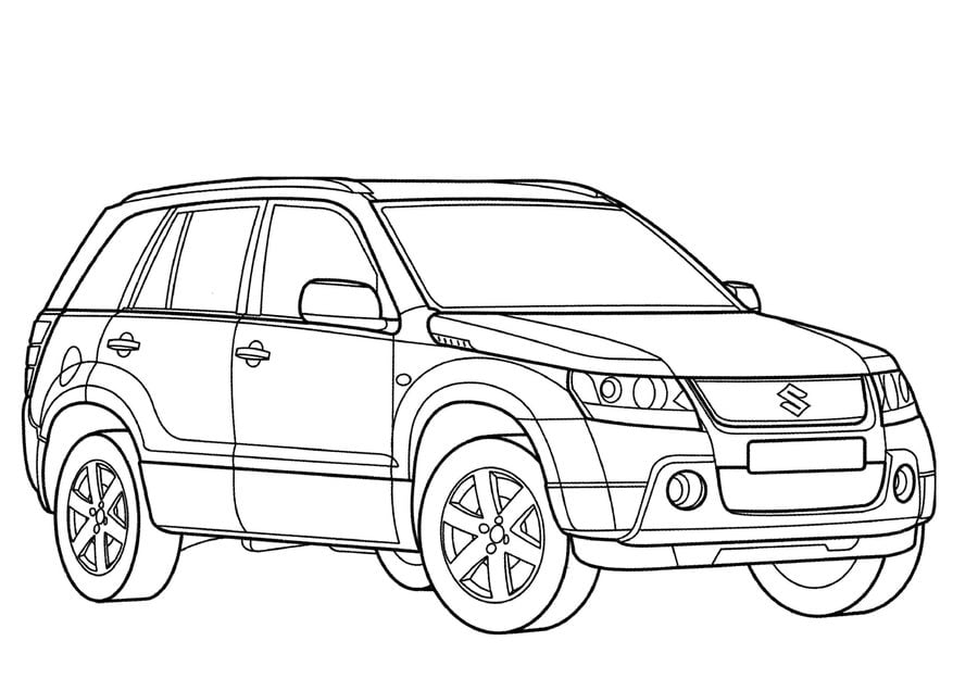 Coloring pages: Suzuki 3