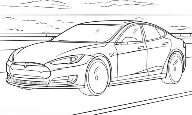 Disegni da colorare: Tesla
