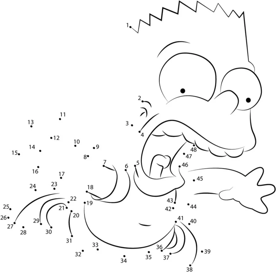 Relier les points: Les Simpson 3