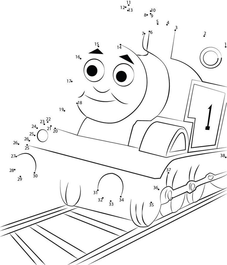 Punkt zu Punkt: Thomas, die kleine Lokomotive