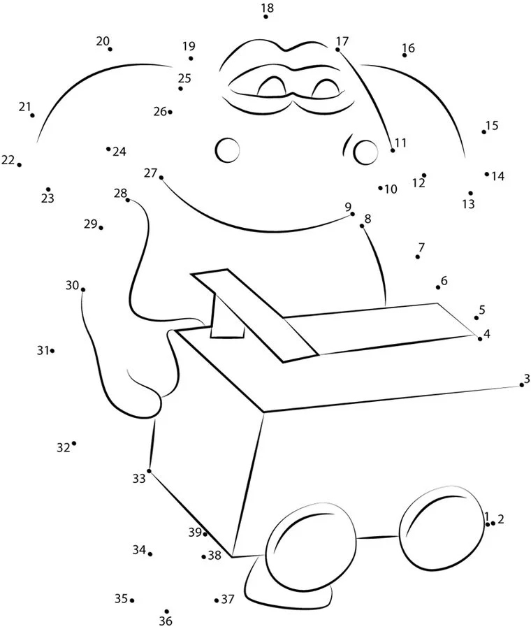 Punkt zu Punkt: Timmy das Schäfchen 9