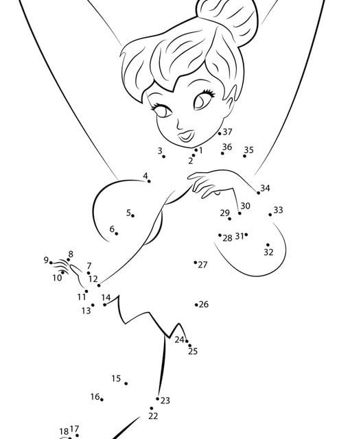 Connect the dots: Tinker Bell