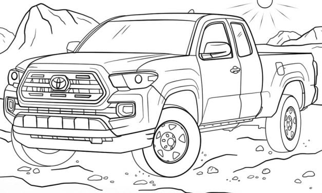 Coloriages: Toyota